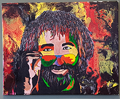 Jerry Garcia Painting-1